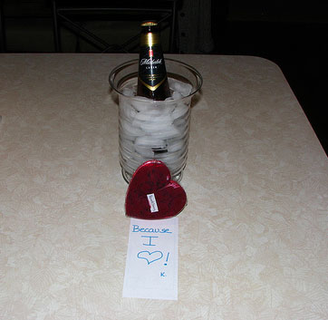 Dan Perry wife beer ice chocolate