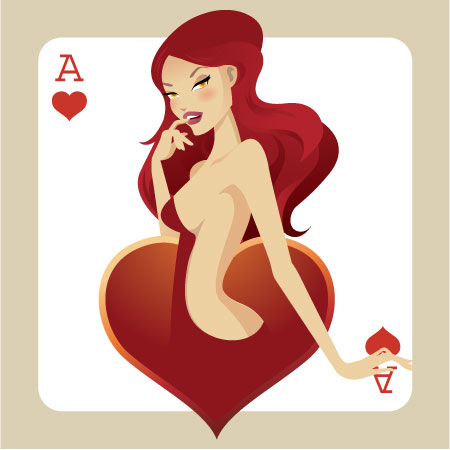 ace of hearts girl