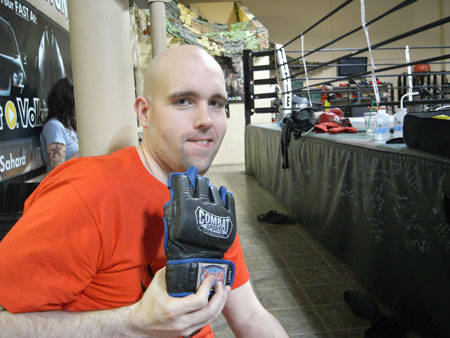 jeremy schoemaker mma glove