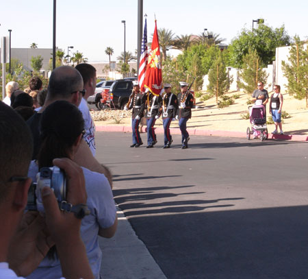 marine color guard couture